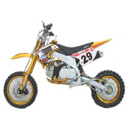 Pit Bike 125 cc AGB27 (tipo 5, gialla) 