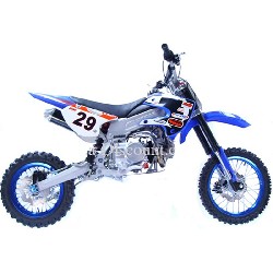 Pit Bike 125 cc AGB29 (tipo 5, blu) 