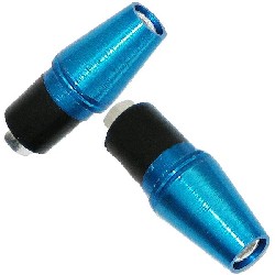 Tappi protezione manopole Blu (tipo 5), Ricambi Baotian BT49QT-11