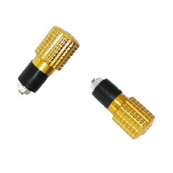 Tappi protezione maniglia Oro (tipo 6), Ricambi Baotian BT49QT-11