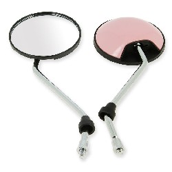 Lotto Specchietto retrovisore per Citycoco Shopper - Rosa Metalizzato