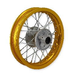 Cerchio posteriore per Pit Bike 12'' (tipo 1, oro)
