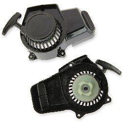 Avviamento a strappo Quick Start plastica nero per mini moto Nitro (tipo 2)