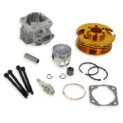 Kit 53cc 4 transferts asse di 12 mm (tipo C, Oro), Ricambi Mini Moto