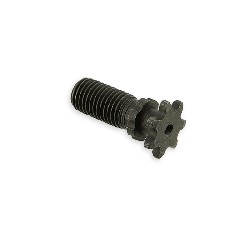 Pignone rinforzato 7 denti a passo Americano (10mm, passo picolo), Ricambi Mini Moto