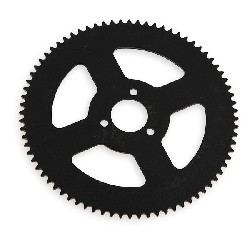 Corona rinforzata per mini moto a 76 denti (passo piccolo), Ricambi pocket supermoto