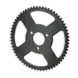 Corona rinforzata per mini moto a 62 denti (passo piccolo), Ricambi pocket supermoto