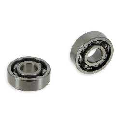 Coppia di cuscinetti per ruota per Baotian 50cc BT49QT-12 (6201), Ricambi Baotian BT49QT-12