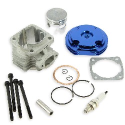 Kit 53cc 4 transferts asse di 12 mm (tipo B, Blu), Ricambi mini quad