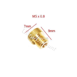 Lotto di 3 getti per Quad Shineray (1.22-1.25-1.28) , Ricambi quad 250cc STIXE ST9E