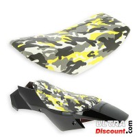 Sella per mini quad mimetica gialla Bilder 1