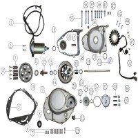 Dado per sostegno frizione su Quad Shineray 300cc 