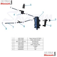Supporto per Filtro benzina per Skyteam Trex 125cc EURO4 Bilder 1