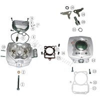 Guarnizione ad anello per perno bilanciere per Quad Shineray 250cc STXE