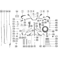 Braccetto sterzo con testine snodate per Quad Shineray 250cc STXE