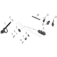 Molla bloccaggio pedale del cambio per Quad Shineray 250ST-9E Bilder 2 Molla bloccaggio pedale del cambio per Quad Shineray 250ST-9E Bilder 2